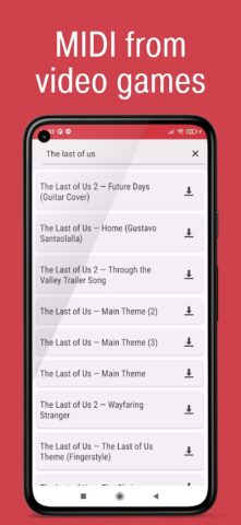MIDI Music: Search & Download для Android — скриншот 5