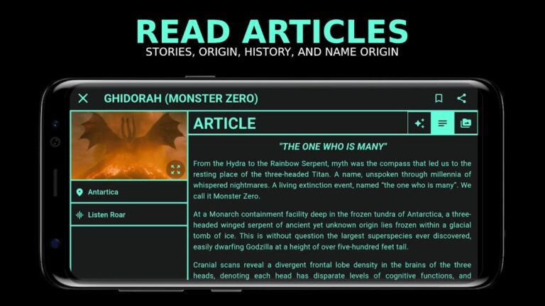 МОНАРХ ТИТАНОВ | MONSTERVERSE для Android — скриншот 3