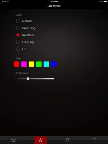 MSI Dragon Dashboard для iOS — скриншот 3