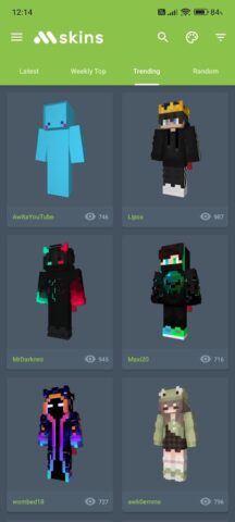 MSkins — Скины Minecraft для Android — скриншот 1