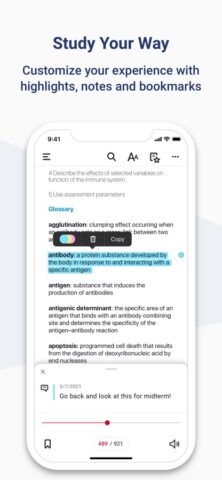 Macmillan Learning eBook для iOS — скриншот 4