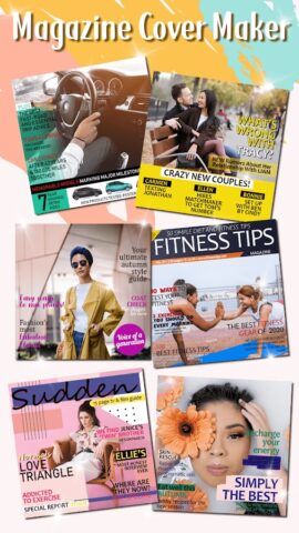 Обложка Журнала Редактор Фоток для Android — скриншот 1