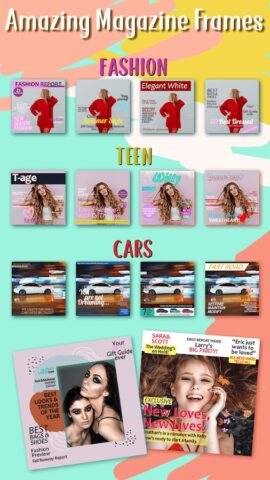 Обложка Журнала Редактор Фоток для Android — скриншот 2