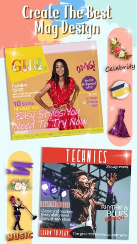 Обложка Журнала Редактор Фоток для Android — скриншот 4