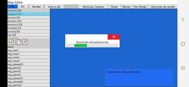 Map editor для Android — скриншот 1