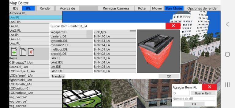 Map editor для Android — скриншот 4