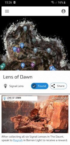 MapGenie: Horizon FW Map для Android — скриншот 3