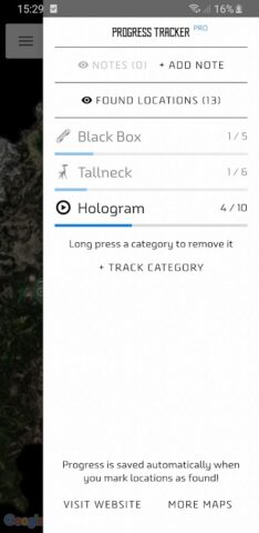 MapGenie: Horizon FW Map для Android — скриншот 4