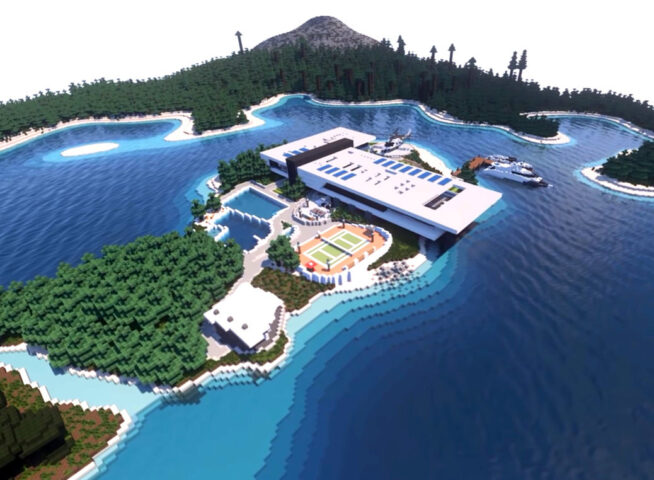 Карты Островов Мод в mcpe для Android — скриншот 2