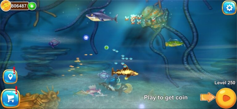 три в ряд рыба игра для iOS — скриншот 3