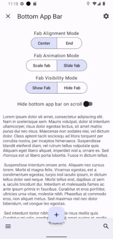 Material Design Components для Android — скриншот 3