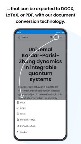 Mathpix Snip для Android — скриншот 2