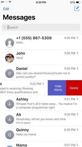 MeMi Message SMS & AI Bot Chat для Android — скриншот 2