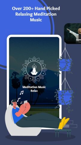 Meditation Music — Relax для Android — скриншот 1