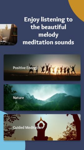Meditation Music — Relax для Android — скриншот 3
