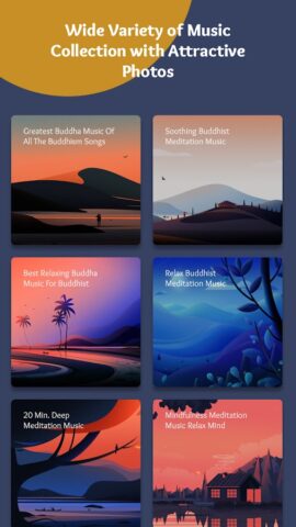 Meditation Music — Relax для Android — скриншот 4