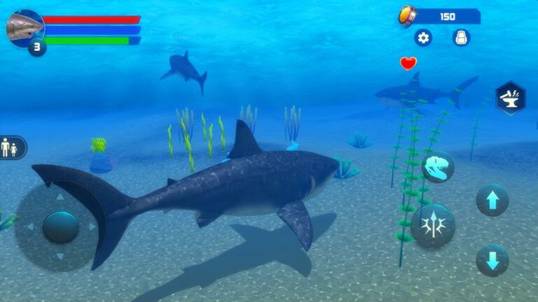 Megalodon Dino Survival Sim для Android — скриншот 3