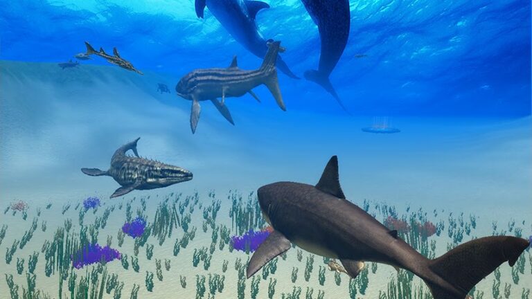 Megalodon Dino Survival Sim для Android — скриншот 5