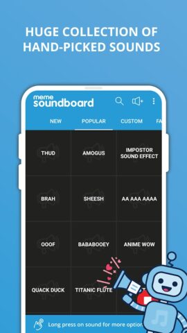 Meme Soundboard by ZomboDroid для Android — скриншот 1