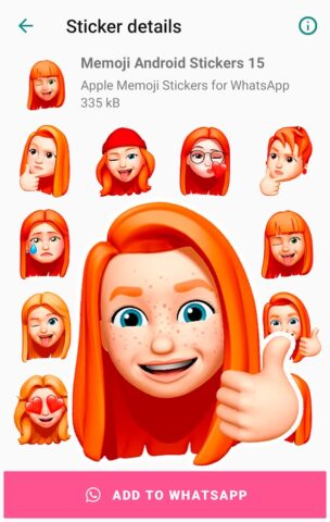 Стикеры Мемоджи на Андроид для Android — скриншот 5