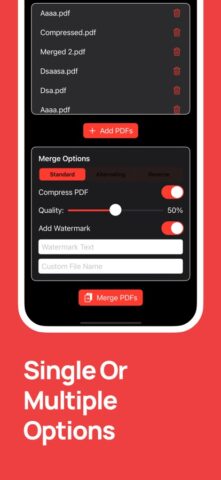 объединить PDF для iOS — скриншот 2