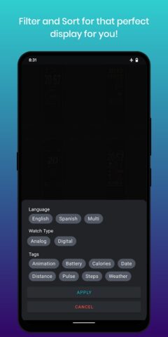 Mi Band 5 Watch Faces для Android — скриншот 5