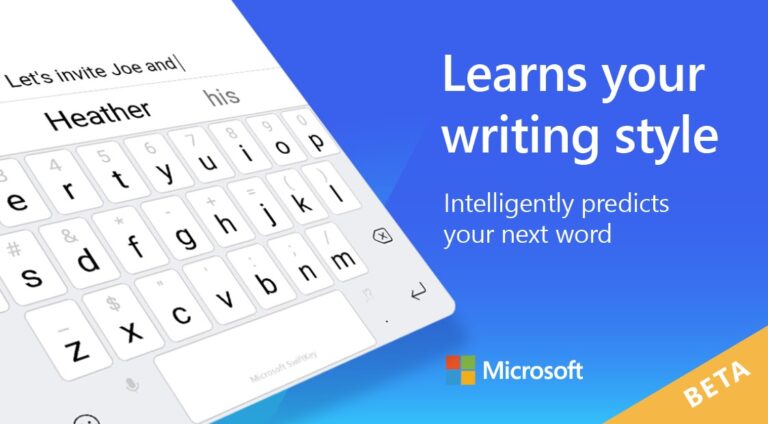 Microsoft SwiftKey Beta для Android — скриншот 2