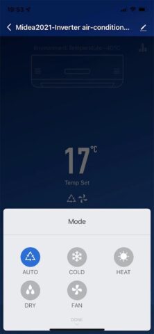 Midea-Wi-Fi-CMI для Android — скриншот 4