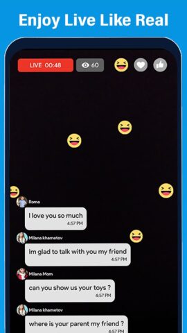 Milana Khametova Fake Call для Android — скриншот 3