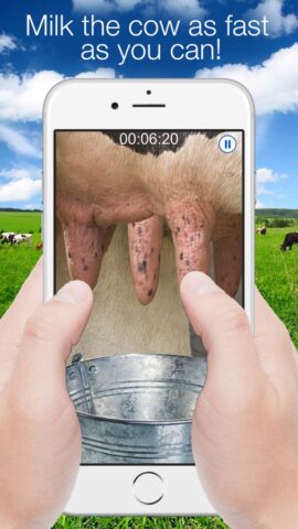 Milk The Cow — Подои Корову для iOS — скриншот 1