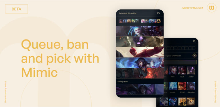 Mimic for Overwolf для Android — скриншот 1