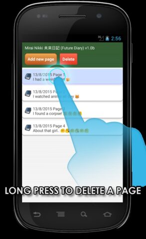 Mirai Nikki для Android — скриншот 4