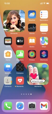 Moments Widget для iOS — скриншот 1