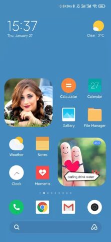 Moments Widget для Android — скриншот 2