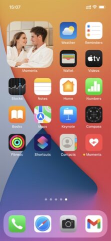 Moments Widget для iOS — скриншот 2