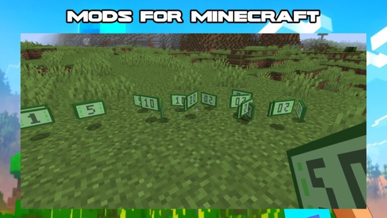 Money and Coins Mod Minecraft для Android — скриншот 1