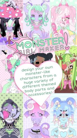 Monster Girl Maker для Android — скриншот 1