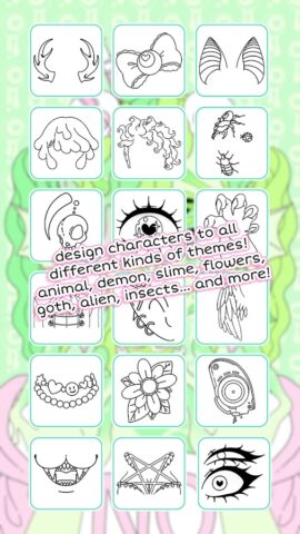 Monster Girl Maker для Android — скриншот 3