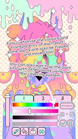 Monster Girl Maker для Android — скриншот 4