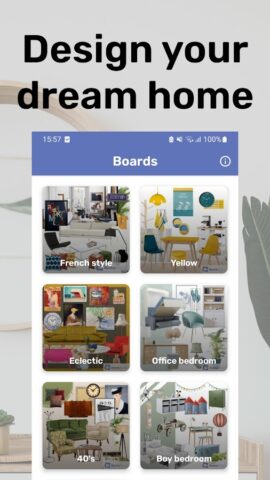 MoodBoard maker — HomeBoard для Android — скриншот 3