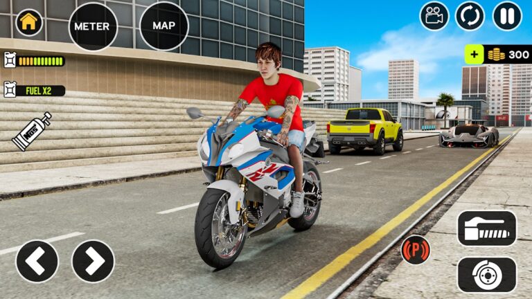 Motorcycle simulator offline для Android — скриншот 1