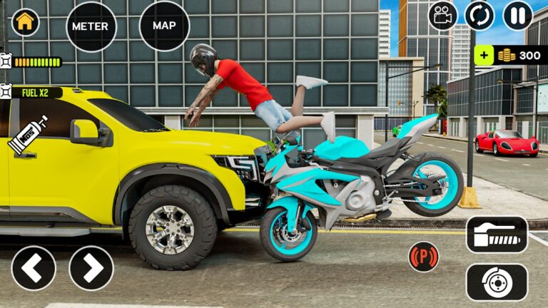 Motorcycle simulator offline для Android — скриншот 4