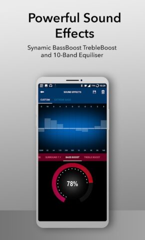 Music Player 3D Surround 7.1 для Android — скриншот 4