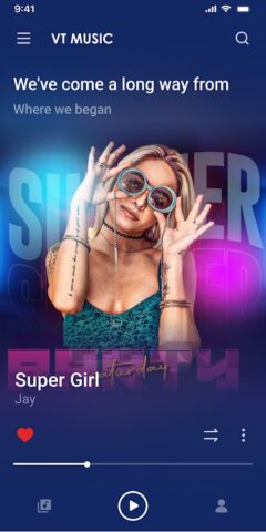 музыкальный плеер — VT Music для Android — скриншот 2