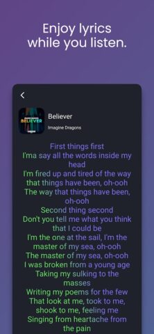 Musify для Android — скриншот 3