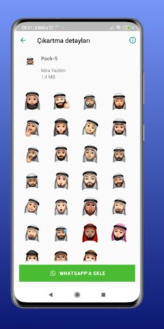 Muslim Islamic Sticker-Memoji для Android — скриншот 2