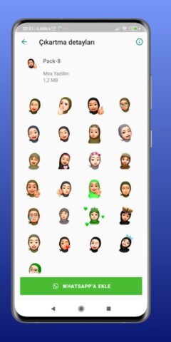Muslim Islamic Sticker-Memoji для Android — скриншот 3