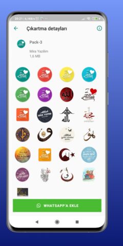 Muslim Islamic Sticker-Memoji для Android — скриншот 4