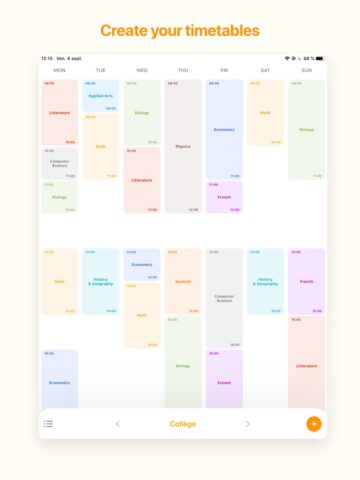 Расписание — Быстро и просто для iOS — скриншот 1
