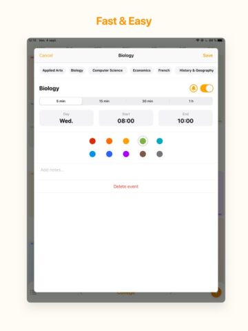Расписание — Быстро и просто для iOS — скриншот 2